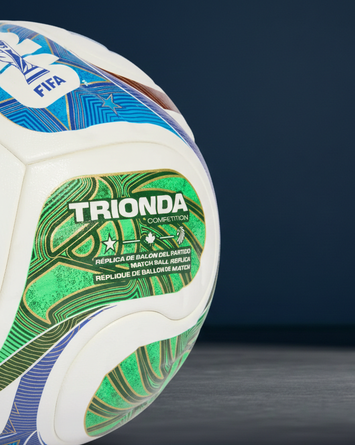 Trionda 2026 FIFA World Cup Ball – 4 Panel Premium Thermal Bonded  | Made in Sialkot,